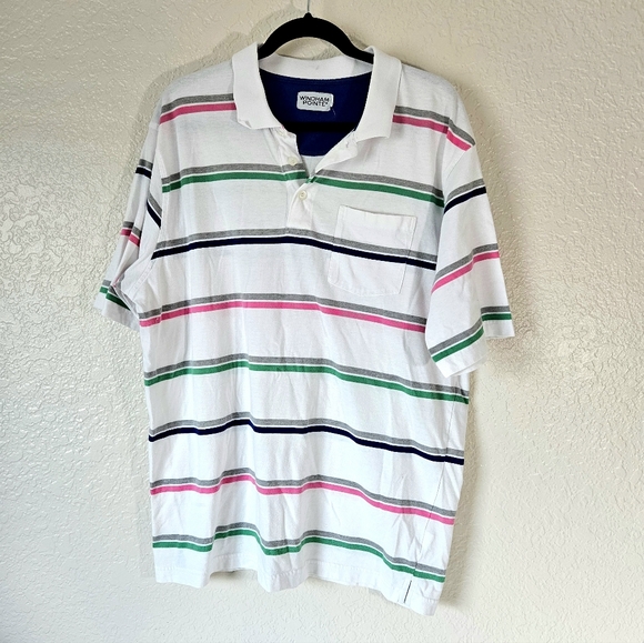 Windham Pointe  Rugby Striped Polo - Picture 7 of 9